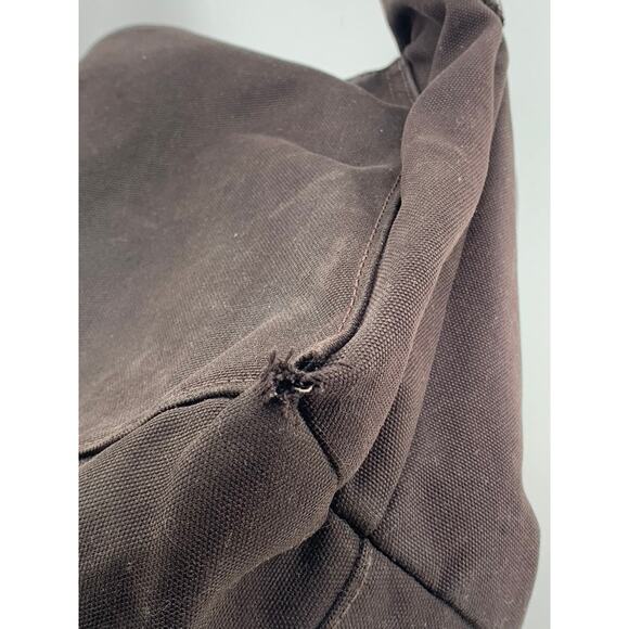 JACK SPADE Black Canvas Messenger Shoulder Bag - Picture 8 of 12